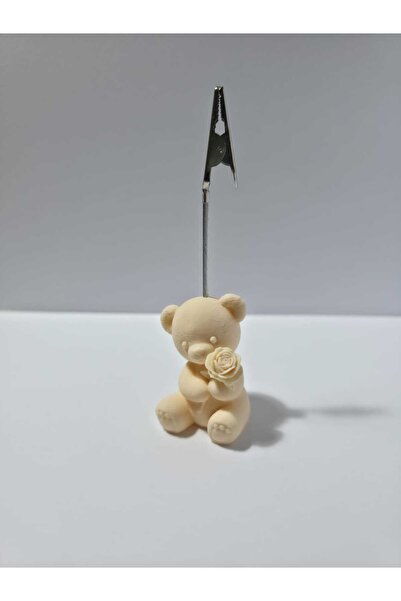 Orvia Life حامل مذكرات على شكل دب صغير يحمل وردة، حامل مذكرات