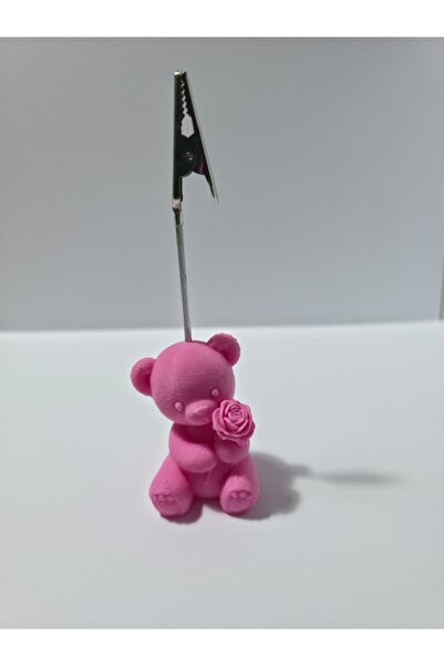 Orvia Life حامل مذكرات على شكل دب صغير يحمل وردة، حامل مذكرات