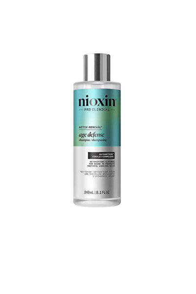 Nioxin Age Defense Champú Anti Envejecimiento Purifica El Cuero Cabelludo Con...