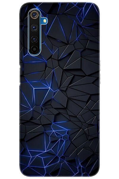 realme 6 PRO (RMX2061) Uyumlu Kılıf Desen Baskılı Silikon Karmaşık Design STK...