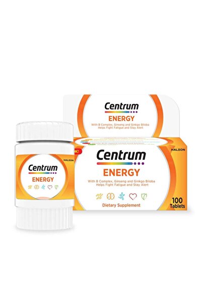 Centrum أقراص مكملات غذائية متعددة الفيتامينات للطاقة، عبوة من 100 قرص