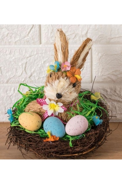idem Easter decoration basket 18×18×19cm