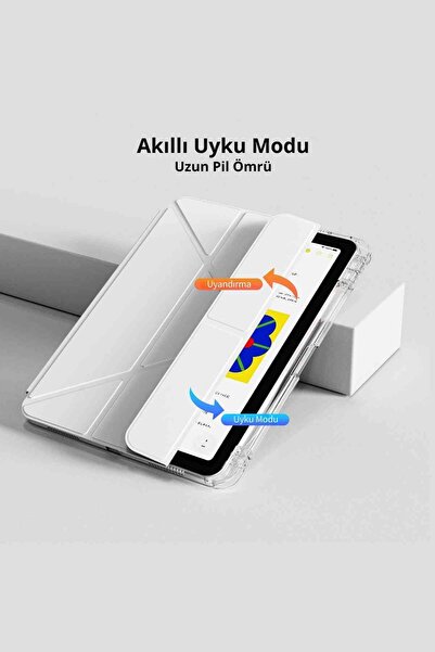 Fuchsia Tri Folding Table with Pen Compartment and Foldable Stand Compatible ...