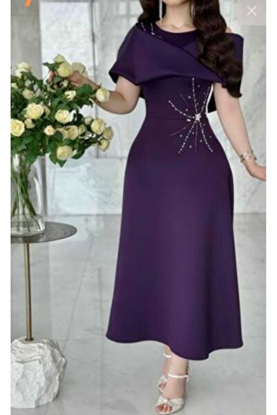 ZAHRA Purple Barbie evening dress from Zahraa store