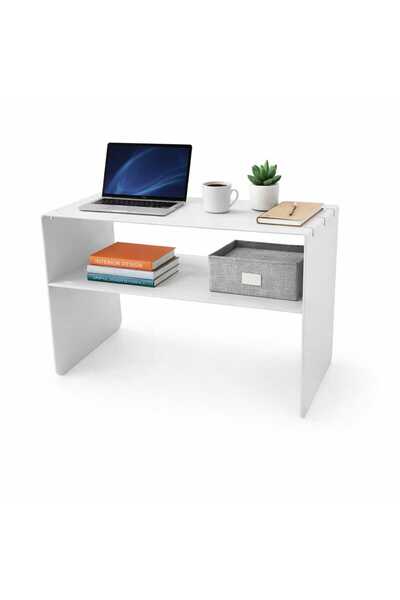 Belqıs Ev Ofis Metal Sehpa/Modern Hobi Dekorasyon