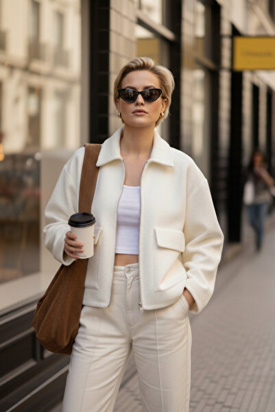 Ulino Sakallı Yumuşacık Triko Ceket