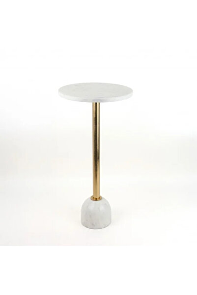 Generic Indian single serving table made of natural marble