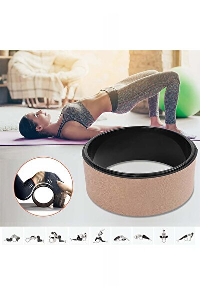 Taimi Yoga Wheel for Exercises, Relieving Back & Shoulder Pain, Supports the ...