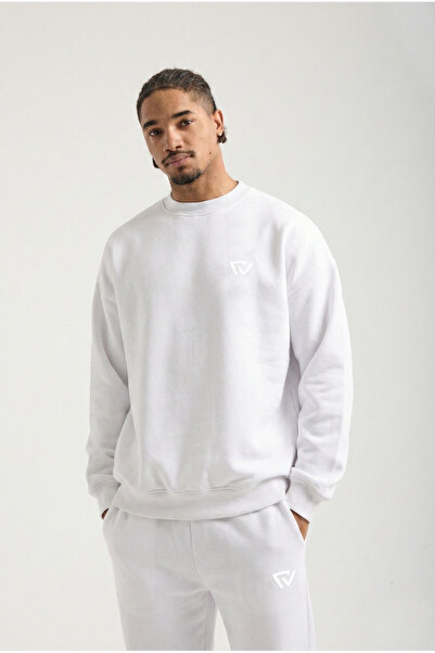 Fer Valiant Unisex Βασικό Φούτερ Oversize με λαιμόκοψη ποδηλάτου