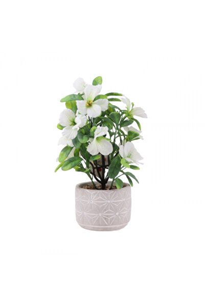 Generic Artificial flower vase with a 30 cm marble base