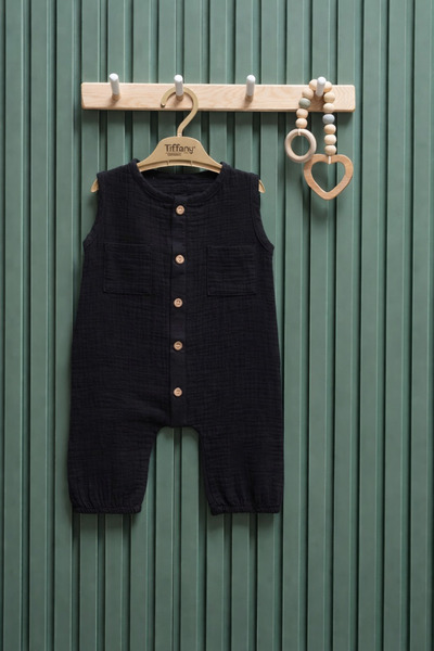 LC Waikiki T'Iffany Muslin Long Athlete Jumpsuit 3 24 Months 100% Cotton Baby...