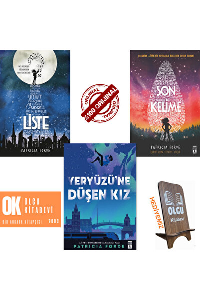 Genç Timaş Liste - Son Kelime - Yeryüzü'ne Düşen Kız / 3 kitap set -TELEFON T...