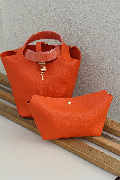 Yama Yagi حقيبة يد وكتف موديل بيكوتين (قطعتين)