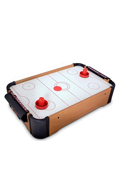 newdaki Ahşap Masa Üstü Air Hokey Oyunu – 50 x 30 cm