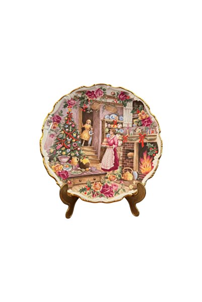 tayfuntufan antika koleksiyon Royal Albert English Christmas Themed Decorativ...