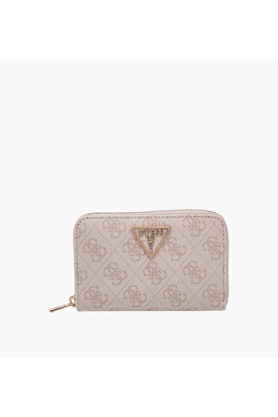 Guess Laurel SLG Textured Wallet with Zip Closure
