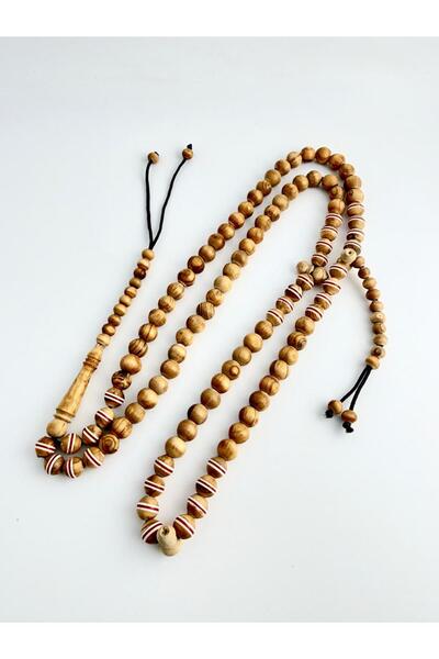 221331 A distinctive rosary made from natural olive wood