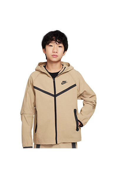 Nike Sportswear Older Kids Tech Fleece Woven Yağmurluk (yousportswear)