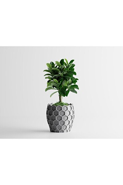 Sani Vase "Beehavia BIG" 203 x203 x H195mm - Silver