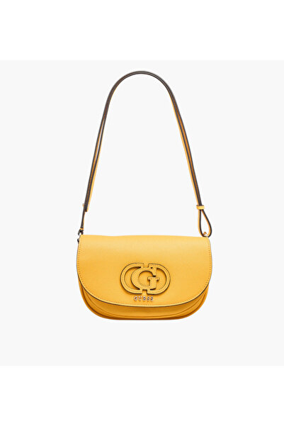 Guess حقيبة كتف مزينة بشعار كاليبرا