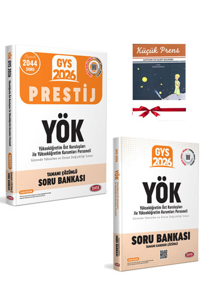 Data Yayınları 2026 GYS YÖK Yükseköğretim Üst Kuruluşları ve Yök Personeli Gö...