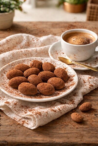 belchocolate Mokka Aromalı Çikolatalı Badem - 150 Gr.