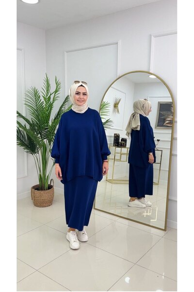 Summer Store Nova Bol Cut Tricot Skirt Tunic Set