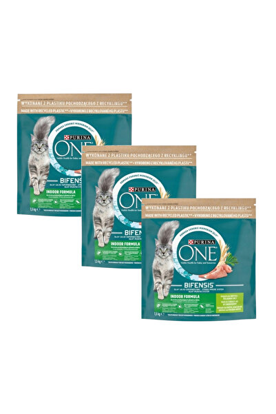 Other Hrană uscată pentru pisici PURINA ONE Indoor Formula pentru curcani 3x1...