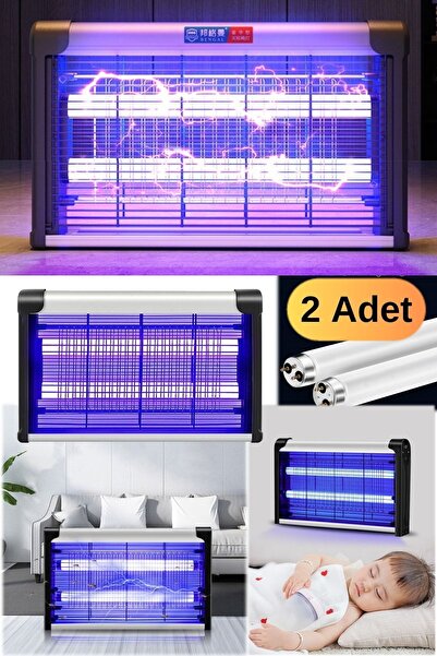 Munico 2 Adet Taşınabilir Elektrikli Led Sivrisinek Yok Edici Büyük Boy Gece ...