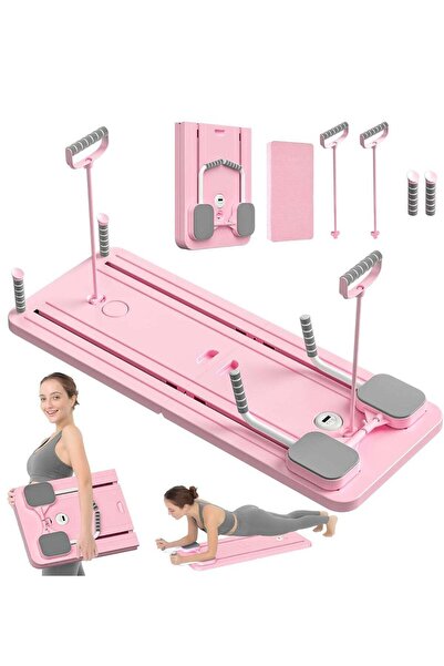 Generic Pilates Board - 2024 Pilates Reformer Set, Multi-Purpose Foldable Pil...