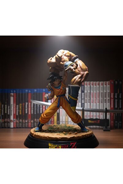 Kuzey Tacı Dragon Ball Z Goku vs Nappa Figürü Anime Koleksiyon Figürü, Detayl...