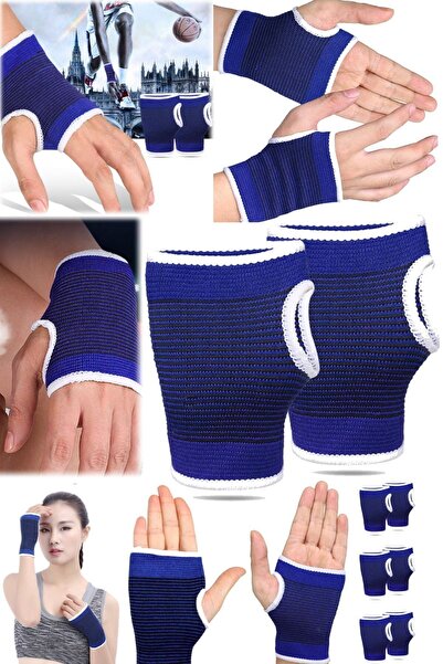 Munico Kompresyon Bilek Destek Kıskacı Spor Bileklik 1 Çift Avuç Içi Tenis Vo...