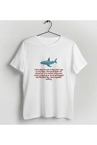 playwear PLAY WEAR Μπλουζάκι με στάμπα σχεδίου BlahajIkea Shark Existentialis...