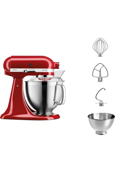 Other Robot KitchenAid Artisan 5KSM185PSEER czerwony