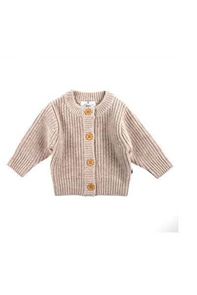 Lille Barn CARDIGAN LILLE BARN- Knitted Wool Baby Cardigan - Merino Wool - Ga...