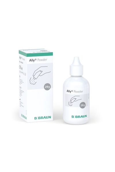 B-Braun Ally® Pudră – Pudră adezivă protectoare pentru colostomie, ileostomie...