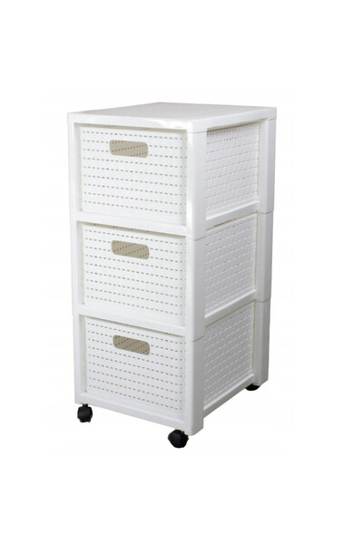 Other ROTHO Bibliotecă mare cu 3 sertare COUNTRY albă