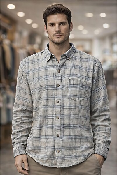 ERTENN men's lumberjack shirt