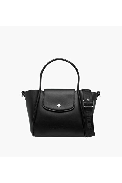 United Colors of Benetton Double Handle Crossbody Bag with Detachable Shoulde...