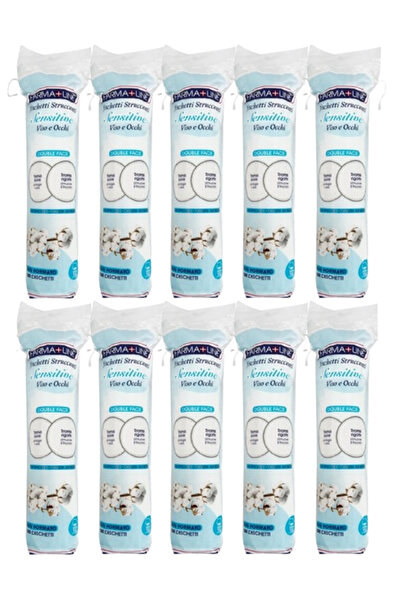 Dore Home 1000 Adet FARMA+LINE Çift Taraflı Disk Makyaj Temizleme Pamuğu 100'...