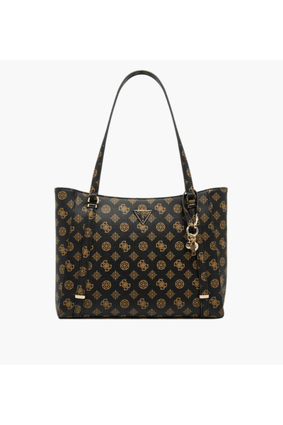 Guess Daryna II Elite Monogram Print Tote Bag with Double Handles