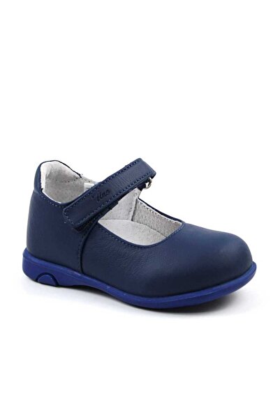 tino Pantofi usori , de copii ,din piele naturala 2072-BLEUMARIN/1
