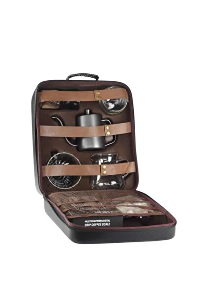 WDA Coffee & Tea Kitchen Accessories Set - V60 Maker, Kettle, Scale, Server, ...