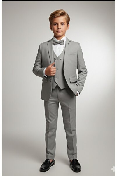 Terry Boy's Grooming Suit Tuxedo Suit Set