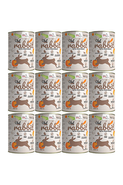 Other SYTA MICHA Mokra karma Królik z warzywami Mokra karma dla psa puszka 12...