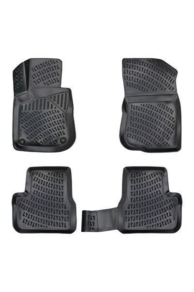 Umbrella Set Covorase Auto Cauciuc Pentru Peugeot 2008 I 2013-2019