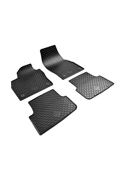 Umbrella Set of Rubber Car Mats for Skoda Fabia Iv (2021-); Seat Ibiza Faceli...