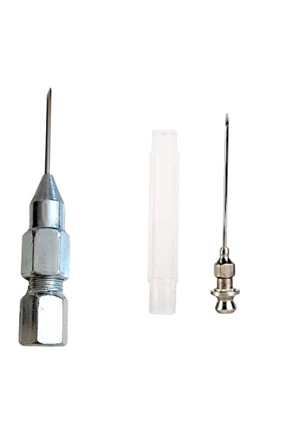 OEM Ac gresor cu niplu,artic sferica,otel carbon,lung/diam ac 60/1,2 mm cu Ac...