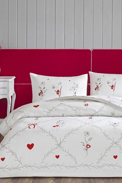 Taç 100% Cotton Night Luminous Double Duvet Cover Set Louve