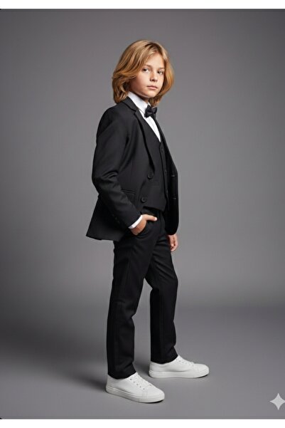 Terry Boy's Grooming Suit Tuxedo Suit Set